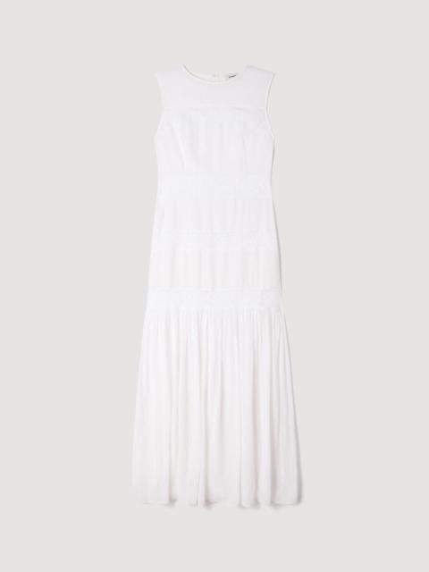 Sandro CREPON MAXI DRESS
