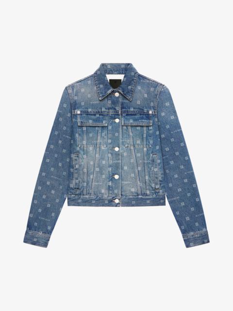 Givenchy SLIM-FIT JACKET IN GIVENCHY 4G DENIM