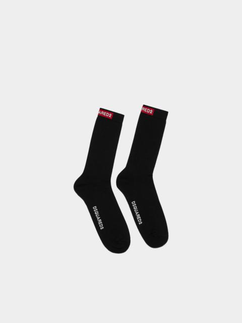 DSQUARED2 SPORTY MID-CREW SOCKS