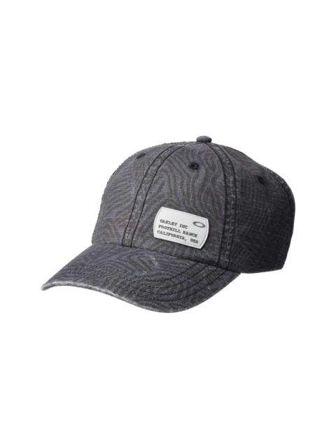 OAKLEY Dad Icon Ripstop Baseball Hat "Camo Lines Black" FOS900004 95M