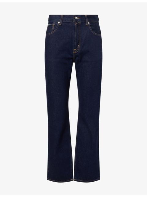 7 For All Mankind Modern Straight-Leg Cotton Denim Jeans