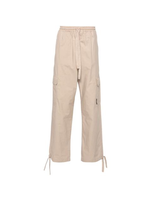 MSGM straight-leg cotton cargo trousers