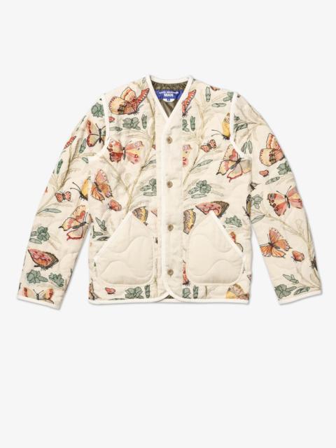Junya Watanabe MAN Butterfly Pattern Cotton Linen Jacket