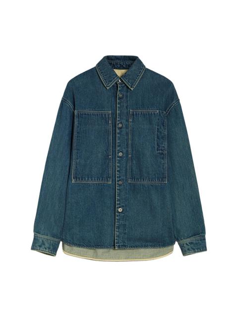 Jil Sander long-sleeve denim shirt