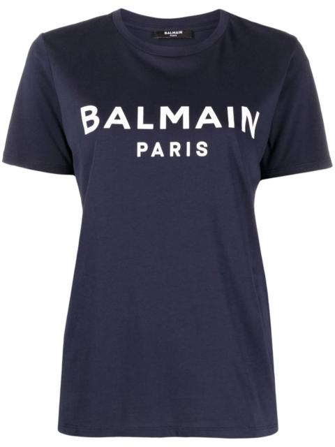 Balmain logo-print cotton T-shirt