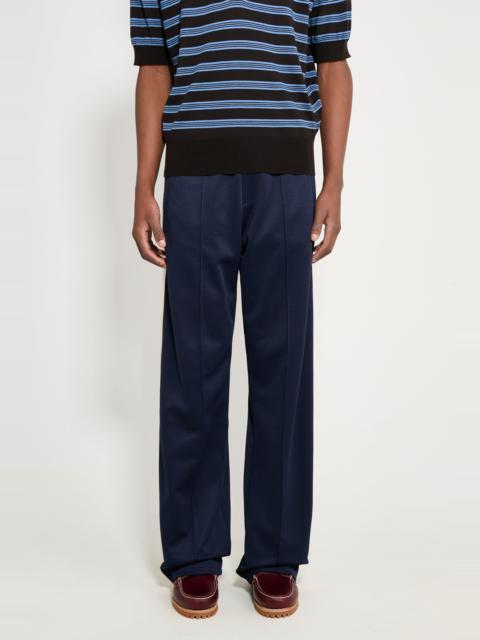 WALES BONNER WALES BONNER MOTION TRACK PANT NAVY / IVORY