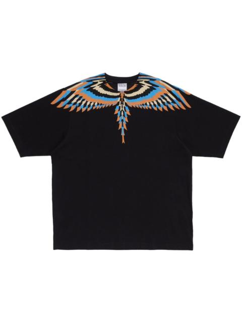 Marcelo Burlon County Of Milan Optical Wings-print cotton T-shirt