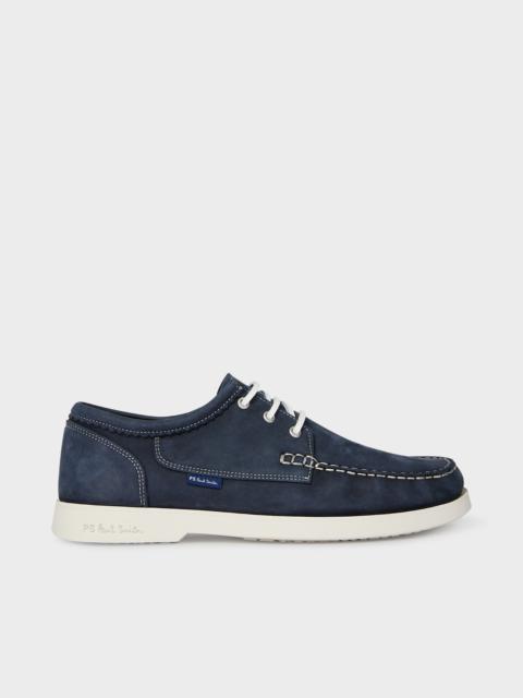 Paul Smith Navy 'Pebble' Boat Shoes