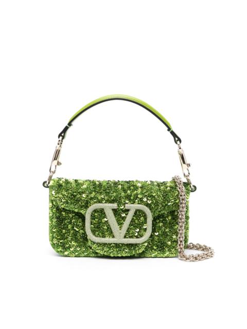Valentino VLogo Signature sequin-embellished mini bag