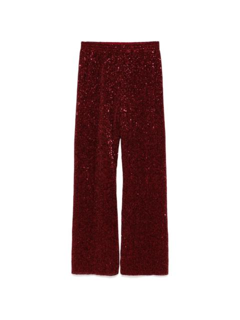 STINE GOYA sequin detailing long-pants