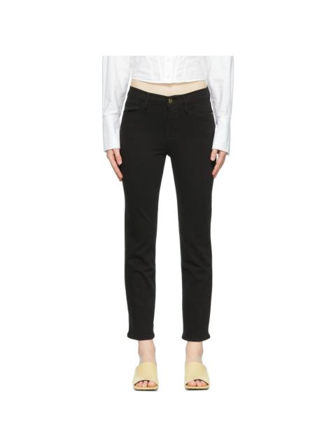 Black 'Le High Skinny' Jeans