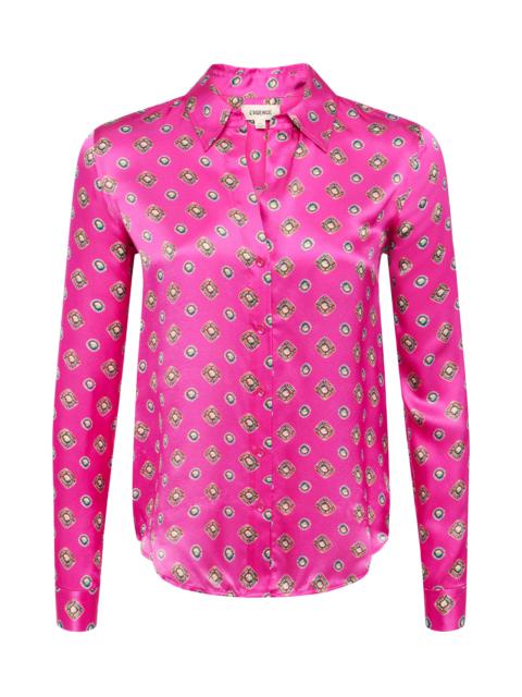L'AGENCE Tyler Silk Blouse