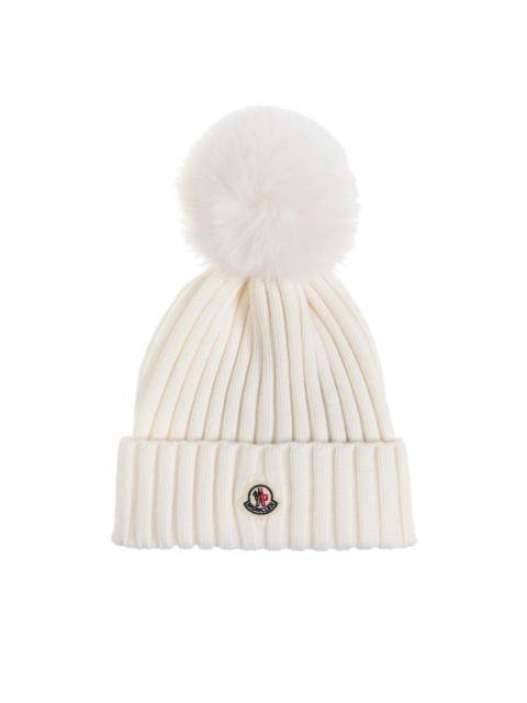 Moncler pompom beanie