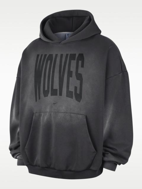 Nike Minnesota Timberwolves Standard Issue Men's Therma-FIT Fleece Basketball Pullover Hoodie