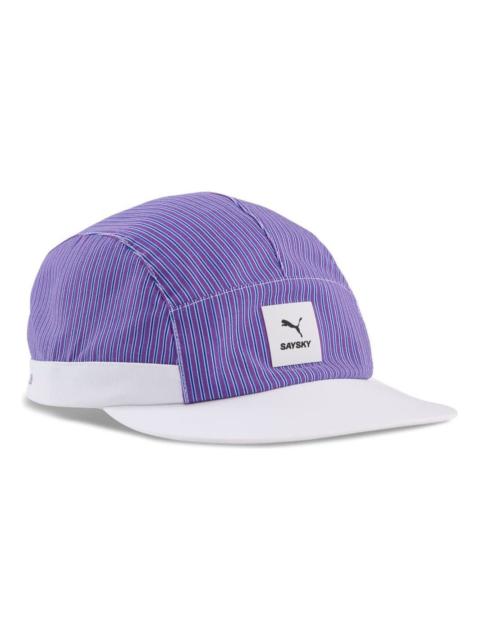 PUMA PUMA x SAYSKY Ultraweave 5 Panel Cap 'Ultra PurpleCobalt GlazePuma White' 027745-02