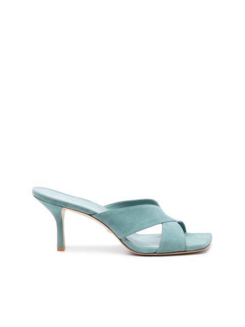 Stuart Weitzman Carmen 75mm mules