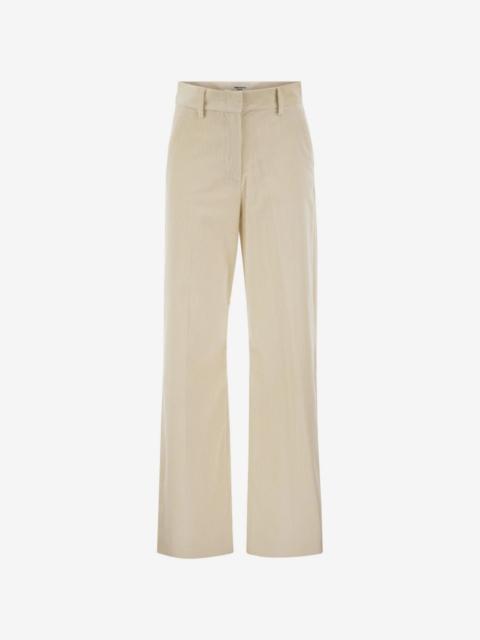 WEEKEND Max Mara corduroy wide-leg trousers
