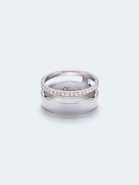 REPOSSI Berbere 18kt white gold ring with diamonds