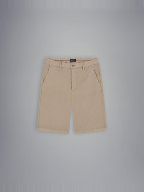 Paul & Shark Stretch organic cotton bermuda