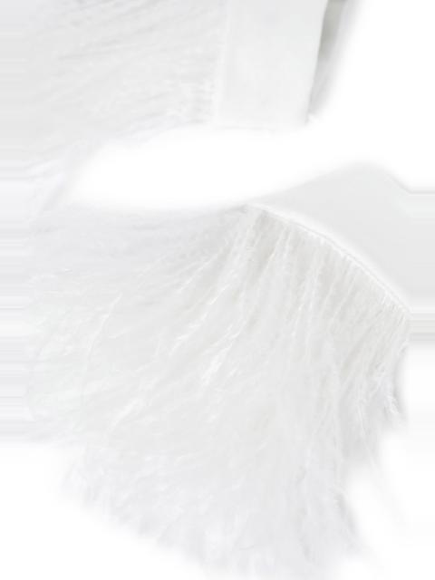Ann Demeulemeester Vaya Cuffs With Frisè Feathers
