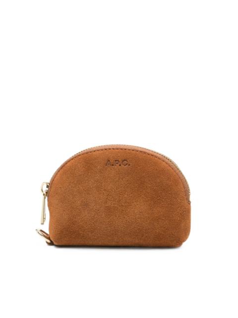 A.P.C. suede wallet
