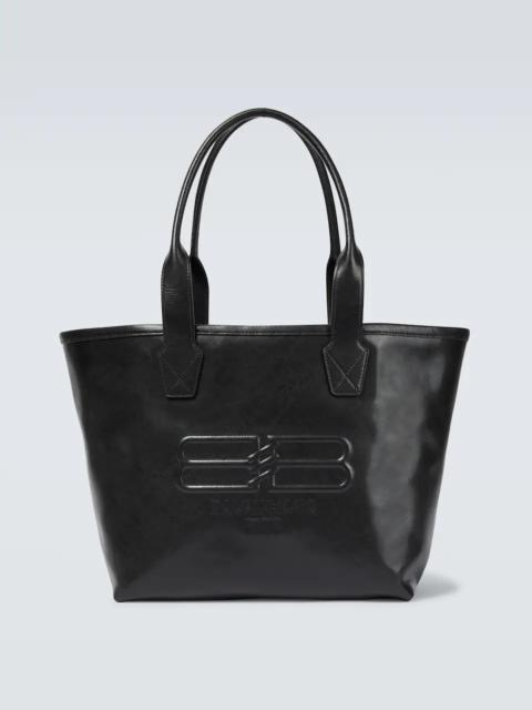 BALENCIAGA BB leather tote bag