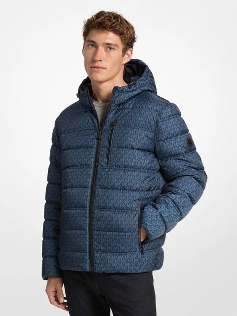 MICHAEL KORS Signature Logo Reversible Jacket