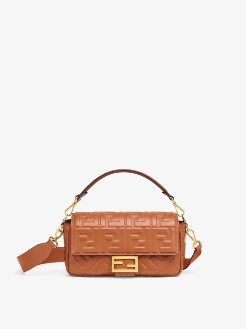 FENDI Brown nappa leather bag