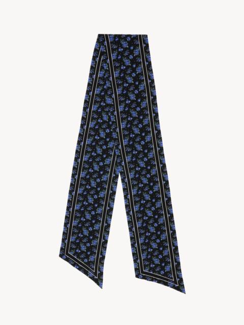 Chloé THE CHLOÉ FOLK BANDEAU SCARF IN SILK CRÊPE