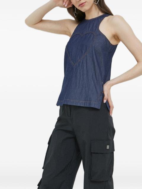 Moschino heart-motif top