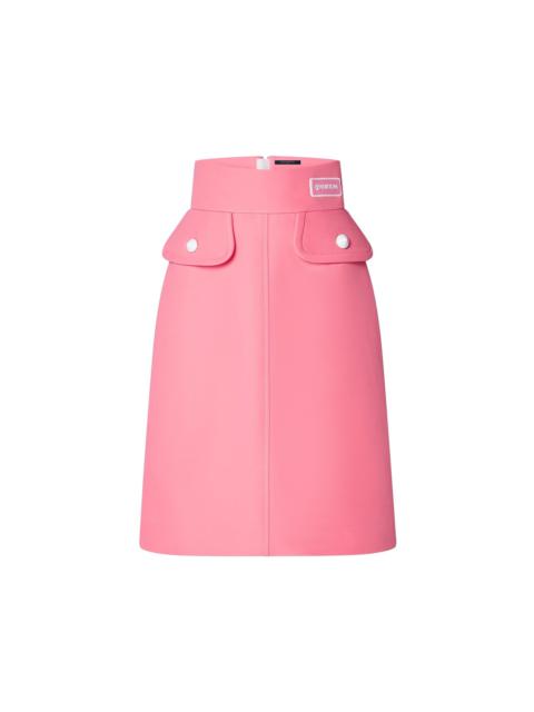 Louis Vuitton Retro Flap Pocket Tulip Skirt