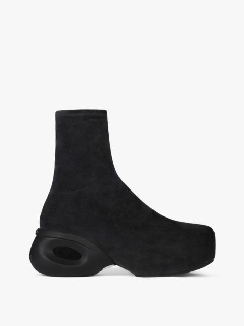 Givenchy G CLOG ANKLE BOOTS IN SUEDE