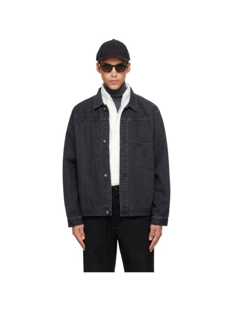 Nanamica Gray Short Denim Jacket