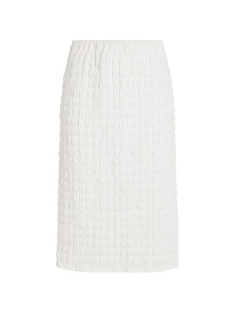 Proenza Schouler Lori textured midi skirt