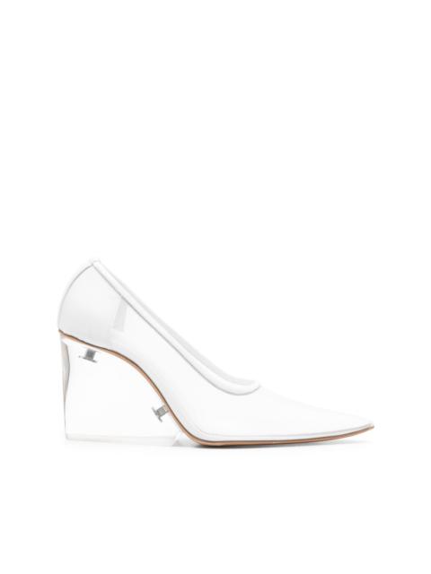 Sportmax 90mm sheer pumps