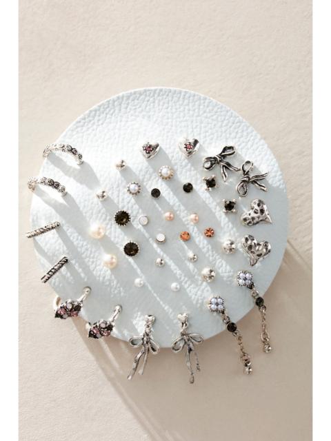 FREE PEOPLE Teeny Tiny Mega Stud Earring Set