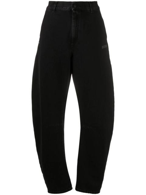 Off-White high-waisted bootcut jeans