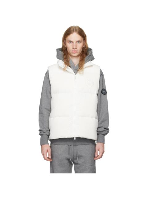 Canada Goose White White Disc Lawrence Down Vest