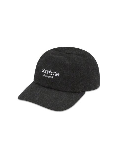 Supreme Supreme Waxed Wool 6-Panel 'Black'
