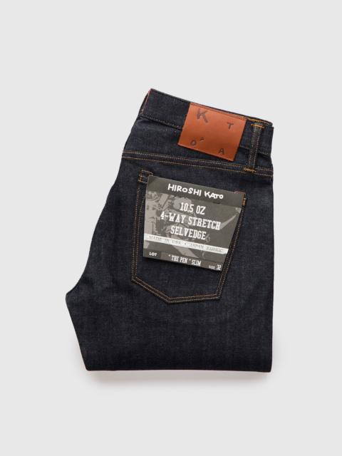 HIROSHI KATO 10.5oz Stretch Selvedge Denim - Pen Slim