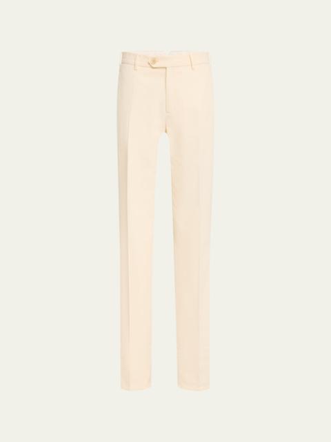 Men's Slim Flat-Front Pants