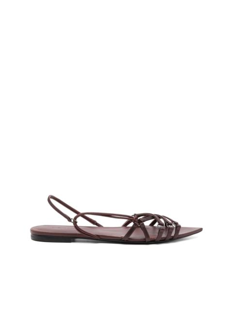 NENSI DOJAKA Corset leather sandals