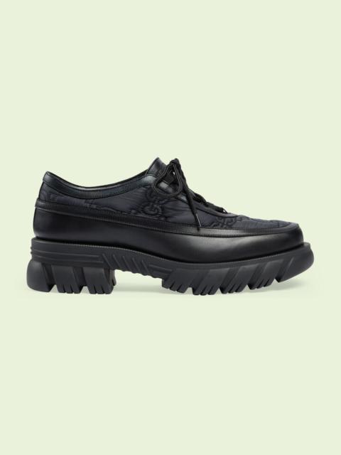 GUCCI Men's GG nylon lace-up shoe