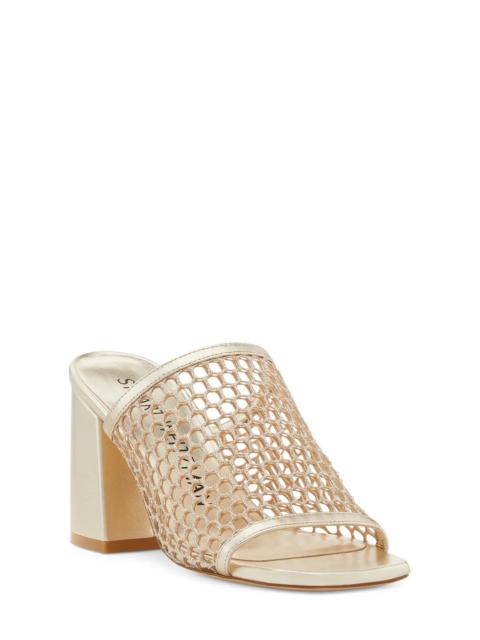 Stuart Weitzman Cayman 85 Block Slide Sandal