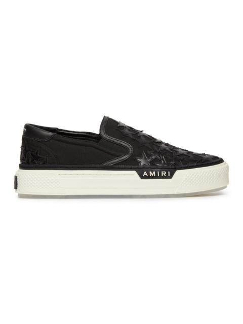 AMIRI star-patch slip-on sneakers