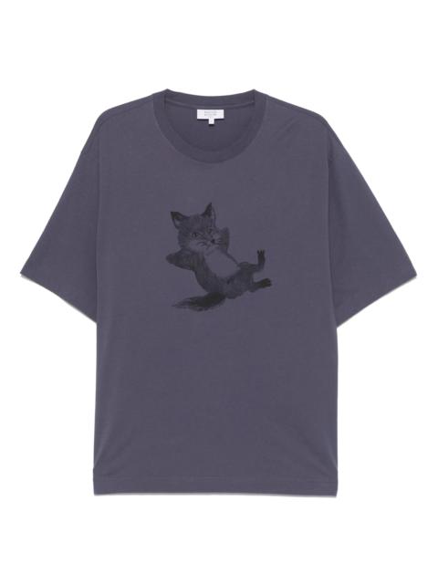 Maison Kitsuné Chillax-print T-shirt
