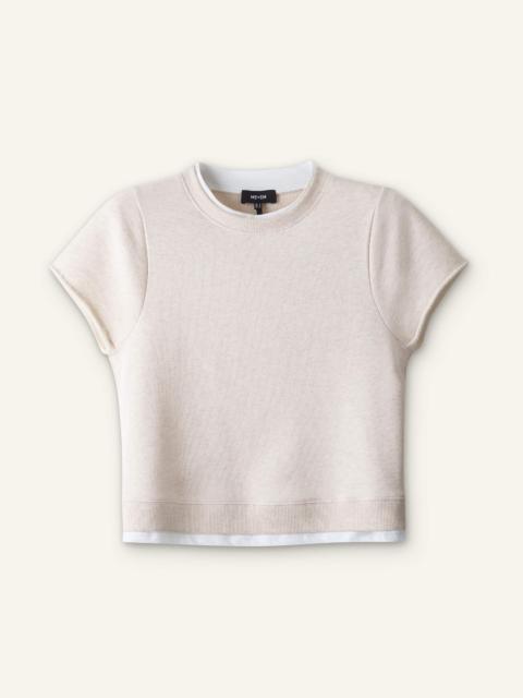 ME+EM Layered Sweatshirt Tee