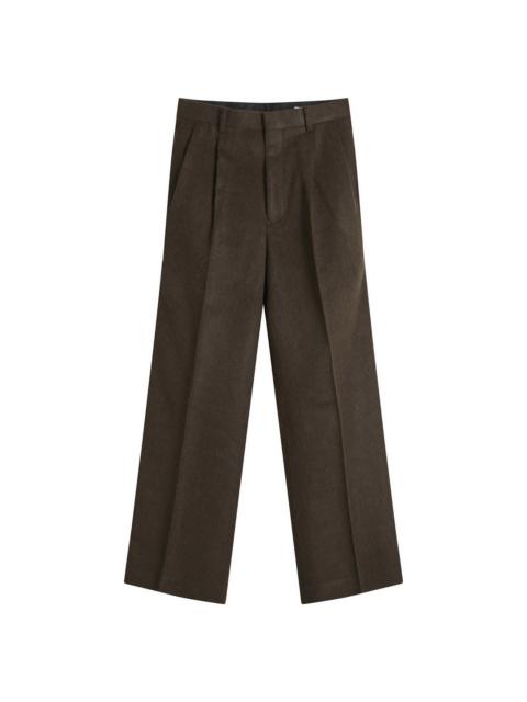 AURALEE Auralee Flannel Two-Tuck Trousers