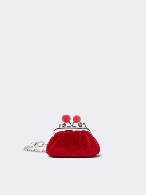 WEEKEND Max Mara NOCINO Velvet nano Pasticcino Bag - RED
