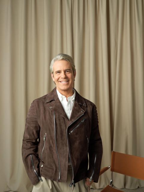 MACKAGE KENNETH-SU Suede Biker Jacket